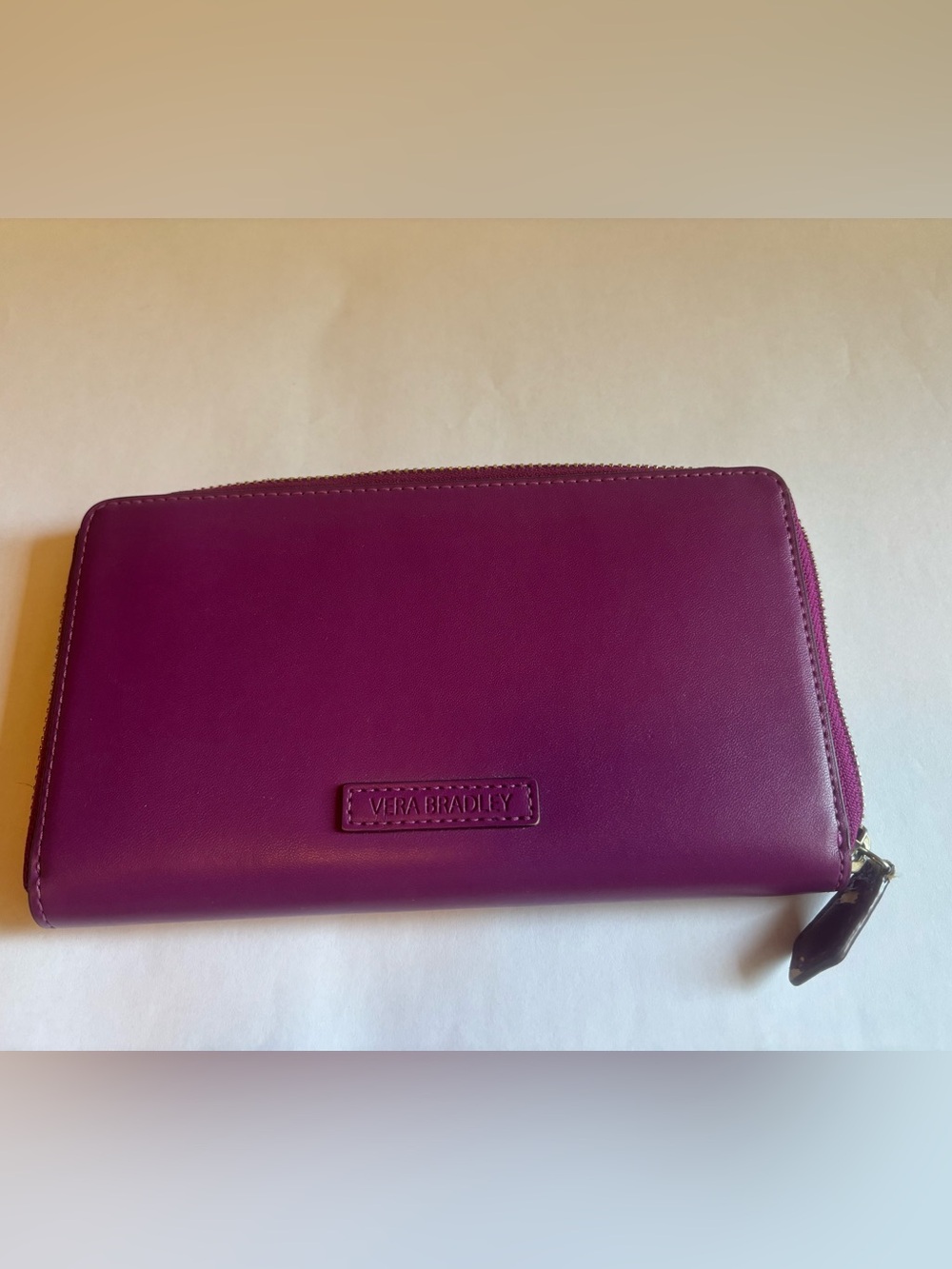 Vera Bradley purple/Magenta Zip Wallet - Picture 8 of 11